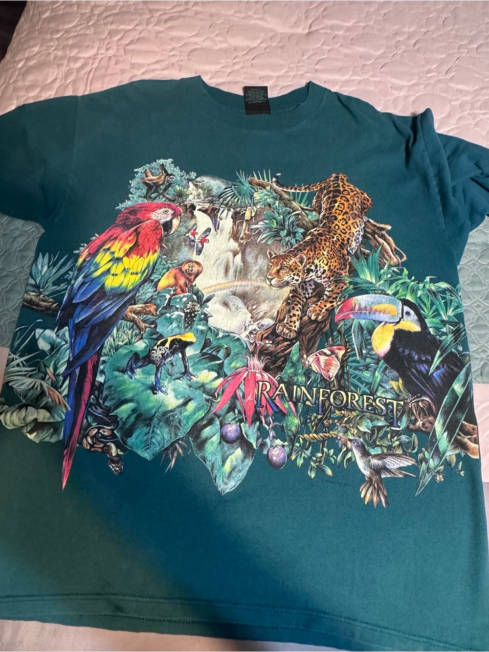 Habitat Teal Bear Logo T‑Shirt